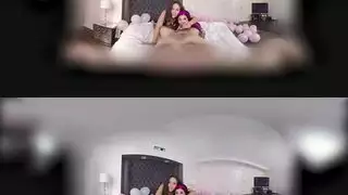 أبيلا وجوانا أنجيل في بورن واقع افتراضي صريح