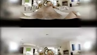 خيال تعدد الشركاء في الواقع الافتراضي: قضيب كبير وعاهرتان