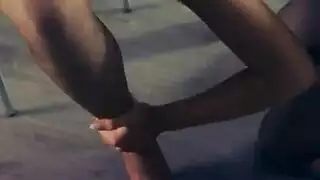 hardcore strap on action: lesbian duo goes wild with multiple orgasms