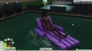 محاكاة جنس فوتاناري صريح في قصر فاخر