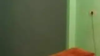 هندية صغيرة تستخدم الهزاز وتداعب نفسها من خلال سراويل شبكة الصيد