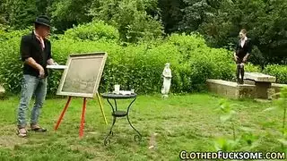 منظار مشاهدة حديقة