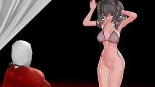 فتاة كرتونية تمص قضيبًا وتنكح بقوة في فيلم بورنو مدفوع